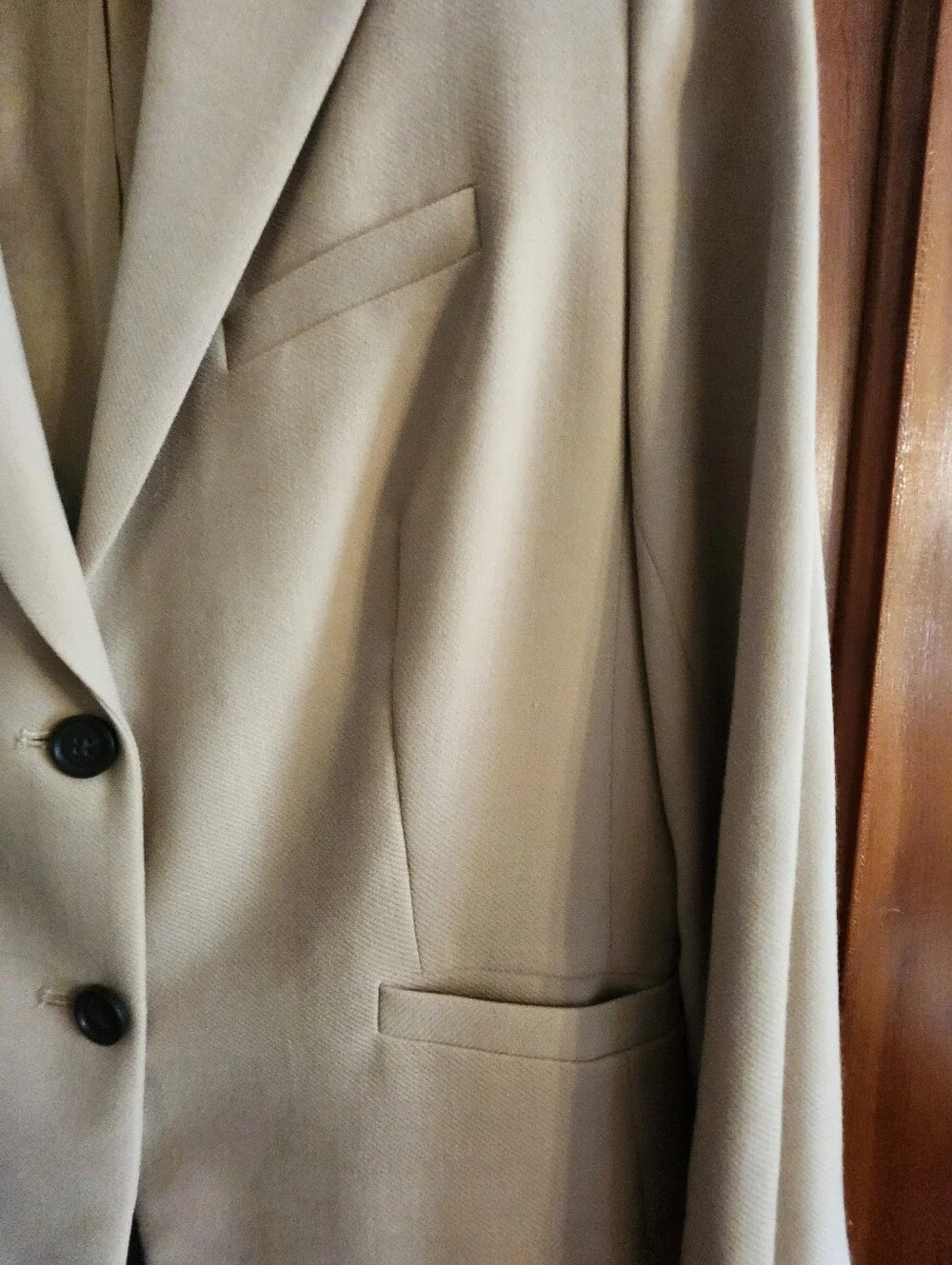 J. Crew Tan Wool Blazer